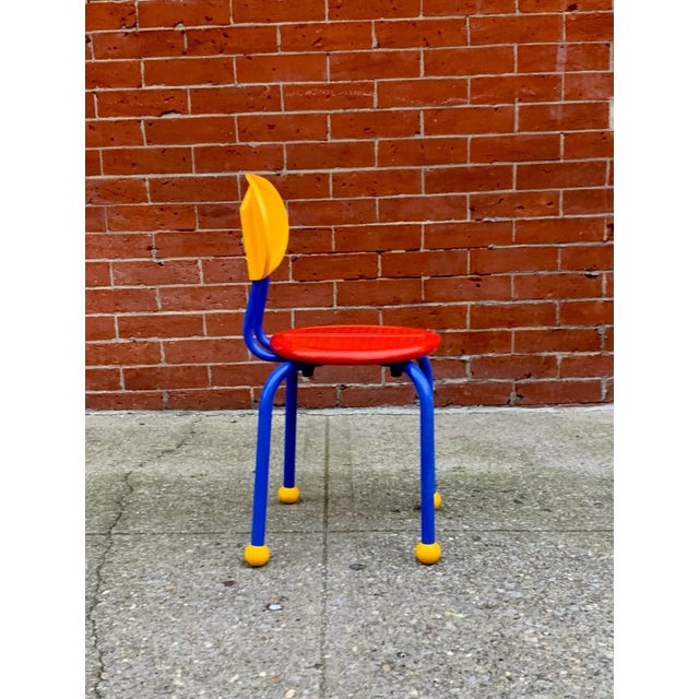 1980s Ikea Memphis Style Puzzle Chairs by Knut & Marianne