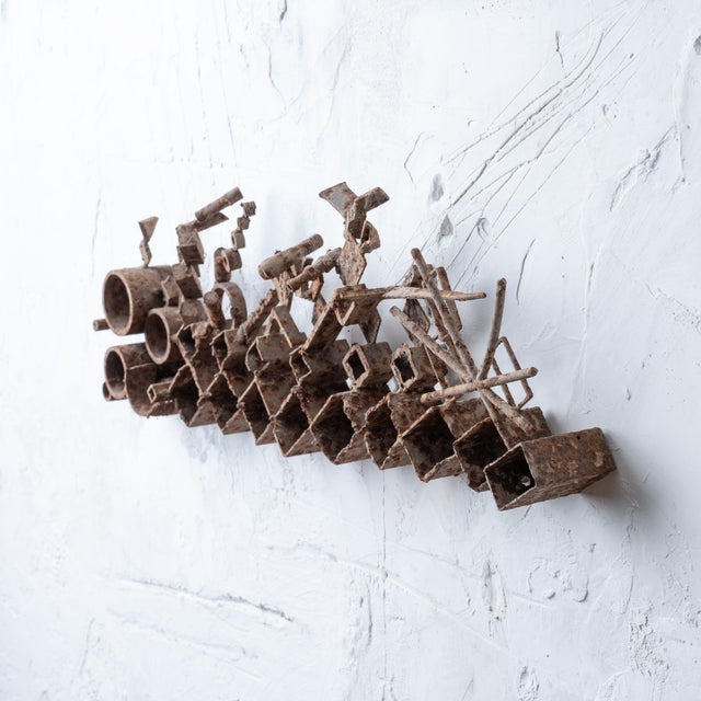 Abstract Giovanni 'John’ Bucci Metal Art Sculpture, 1960s For Sale - Image 3 of 7