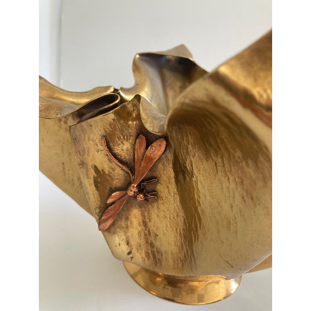 French Early 20th Century Art Nouveau Gilt Bronze Chinoiserie Centerpiece For Sale - Image 10 of 11