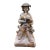 Antique 18thC Signed Folk Art Sculpture Wood Carving, Itinerant Bagpipe Musician, Czech Bohemia For Sale
