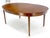 Wood Very Fine Oval Walnut Banded 68” Long Dining Table w/ 2 Leaves MINT For Sale - Image 7 of 18
