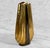 Art Deco Vintage Art Deco Brass & Black Lacquer Vase For Sale - Image 3 of 9