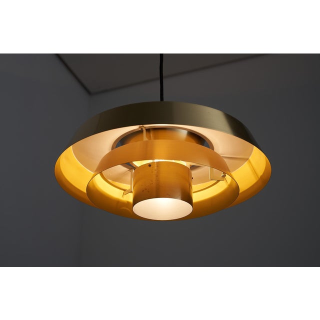 Nova Pendant in Brass from Fog & Mørup, 1960 For Sale - Image 9 of 13