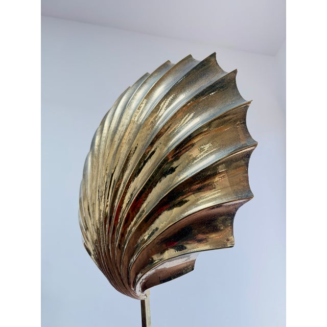 Mid-Century Modern 1970s Tommaso Barbi Conchiglia Floor Lamp, Italy For Sale - Image 3 of 18