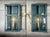 1970s Exquisite Vintage Verdigris Brass Wall Lanterns / Sconces – Pair For Sale - Image 5 of 17