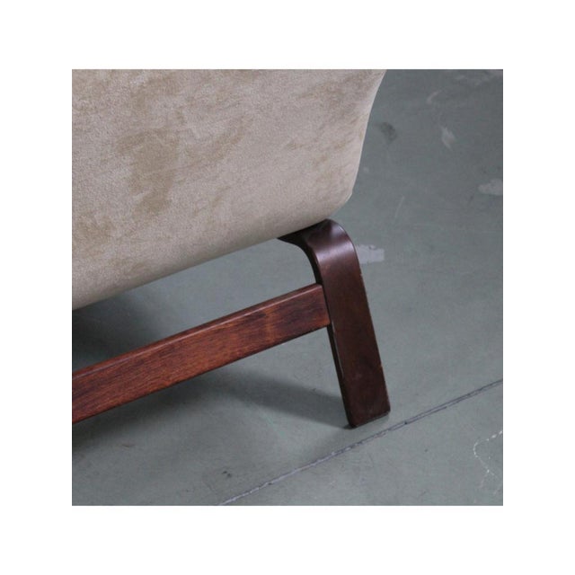 Wood Vintage Light Armchair, 1960s For Sale - Image 7 of 13