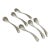 1980s Tiffany & Co. Angela Cummings Silver Espreeso Spoons - 6 pcs For Sale
