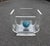 Vintage Square Coffee Table in Acrylic with Marble and Glass, 1980s For Sale - Image 15 of 16