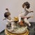 20th Century Angels with Pheasant Sculpture in Algora Porcelain, Madrid, Spain For Sale - Image 12 of 18