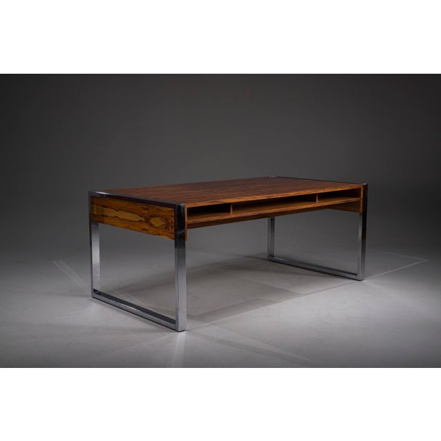 Mid-Century Executive Desk and Sideboard Set by Kondor, 1960s, Set of 2 For Sale - Image 6 of 18