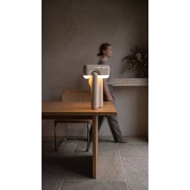 Plastic U 016 Table Lamp by Rollo Studio For Sale - Image 7 of 12