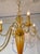 Amber Vintage Myran Allan Luxury Lighting Italian Amber Murano Glass Chandelier For Sale - Image 8 of 8