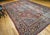 Antique Persian Mahal Sultanabad Rug, Hand-Knotted Wool, Geometric Pattern, Brick-Red & Navy, 10x15 For Sale - Image 10 of 18
