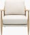 2020s Becki Owens x SURYA Gaviota Accent Chair Beige For Sale - Image 5 of 9