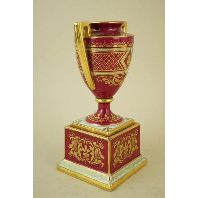 Empire Style Porcelain Vase with Mythological Scene by F. Koller for the Imperial Manufactory in Vienna, Austria, Late 1700s For Sale - Image 4 of 18