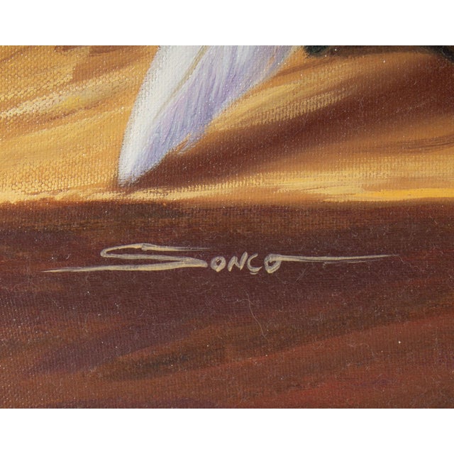 Oil on Canvas Still Life Painting by Sonco Carrasco For Sale In Indianapolis - Image 6 of 7
