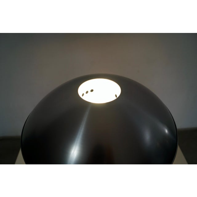 1980’s Art Deco Saucer Table Lamp For Sale - Image 12 of 12