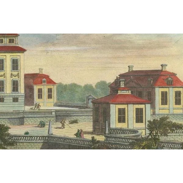 17th Century Ericsberg Castle in Swiddes Sweden Ancient and Modern, 1690, Paper For Sale - Image 5 of 7