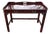 Vintage Lane Altavista Mahogany Chinese Chippendale Writing Desk Table For Sale