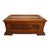 Brown Jackpot Carved Oak & Glass Cylinder Music Box Signed 19thC For Sale - Image 8 of 9