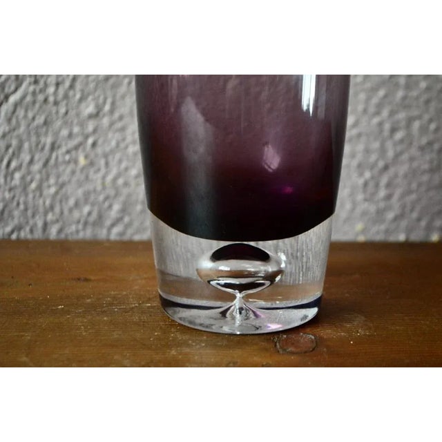 1970s Murano Glass Submerged Vase, 1970s For Sale - Image 5 of 6