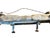 Late 19th Century Original Anchor Lovell Manufacturing Co. Manual Crank Laundry Clothes Wringer For Sale - Image 4 of 14