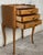 1920s Pair of French Nightstands With Three Drawers and Carbriole Legs For Sale - Image 5 of 10