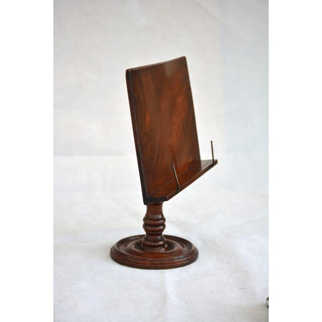 Early 19th Century Antique Reading Stand in Mahogany, 1830 For Sale - Image 5 of 18