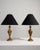 Early 20th Century France Antique Brass Pair Of Brass Urn Table Lamps For Sale In Greensboro - Image 6 of 11