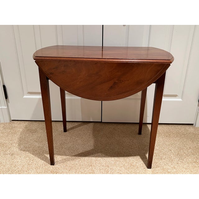 American Early 20th Century Pembroke Table For Sale - Image 3 of 9