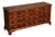 Henredon Aston Court Georgian Style Burled Mahogany Ten Drawer Dresser For Sale