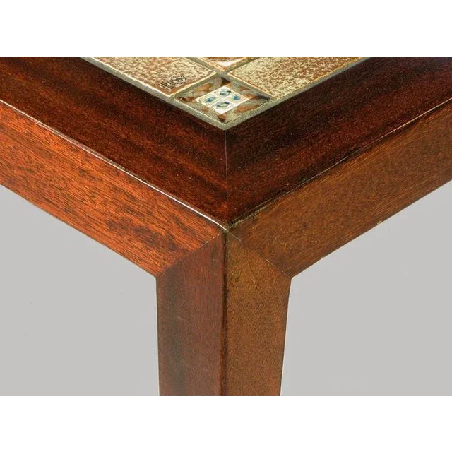 Severin Hansen Fully Restored Coffee Table by Severin Hansen for Haslev Møbelsnedkeri, 1970s For Sale - Image 4 of 7