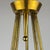 Vintage Art Deco Glass and Brass Chandelier from Maison Arlus, France 1950s For Sale - Image 17 of 18