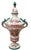 Mid 20th Century 1 of 2 Huge Vintage Faience Pottery Covered Urn For Sale - Image 5 of 8