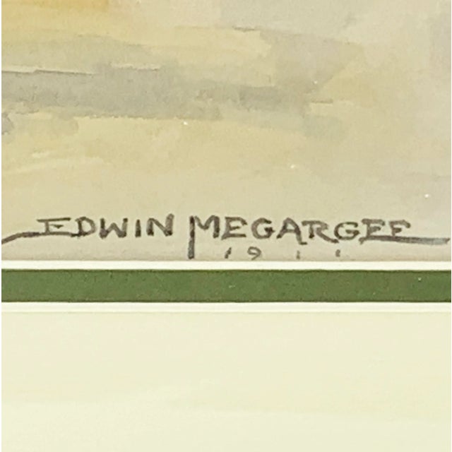 Antique Edwin Megargee Original "Crèvecœur" Painting For Sale - Image 4 of 5