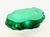 Art Nouveau Style Malachite Glass Bowl by Carlo Conte for František Halamas Železný Brod Workshops, 1940s For Sale - Image 9 of 11