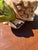 Up for consideration is a cute vintage ceramic turtle indoor planter. This is such a fun piece that can replace a boring...