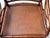 Brown Vintage Chinoiserie Rattan Bamboo Armchairs Woven Cane Seat & Backrest 1970s For Sale - Image 8 of 14
