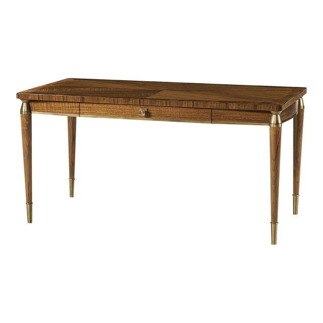 Mid Century Modern Style Walnut Desk For Sale