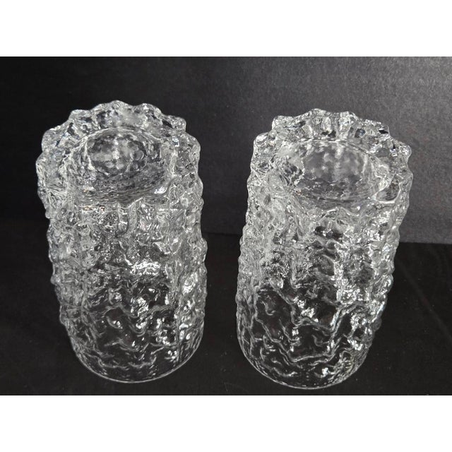 Vintage Whitefriars Glassworks Glacier/Bark Textured Highball Glasses Designed by Geoffrey Baxter, Set of 6 For Sale - Image 11 of 13