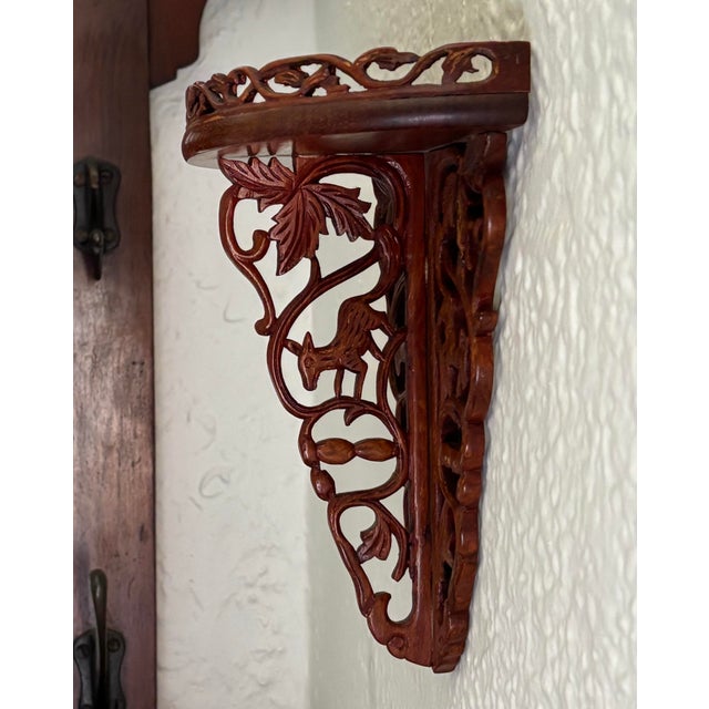 Mid 20th Century Black Forest Fox Shelf For Sale - Image 4 of 6