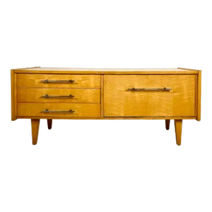Mid Century German Maple Vanity