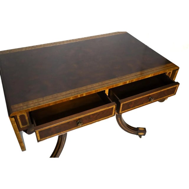 1980s Henredon Sofa Table Chairish