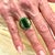Green Natural Tourmaline Tsavorite Ring 7 14k Gold 6.77 TCW Certified For Sale - Image 8 of 11