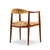 Hans Wegner for Johannes Hansen Jh 501 Mid Century Cane and Teak Dining Chairs - Set of 4 For Sale - Image 10 of 14