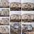 Mid-20th Century Traditional Sofa or Loveseat With Floral Chintz Fabric and Front Brass Ball Casters For Sale - Image 15 of 18