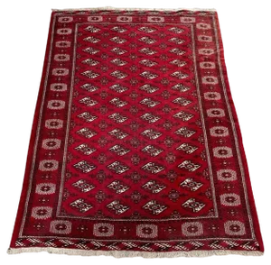 Vintage Bokhara Afghan Rug, 1950s