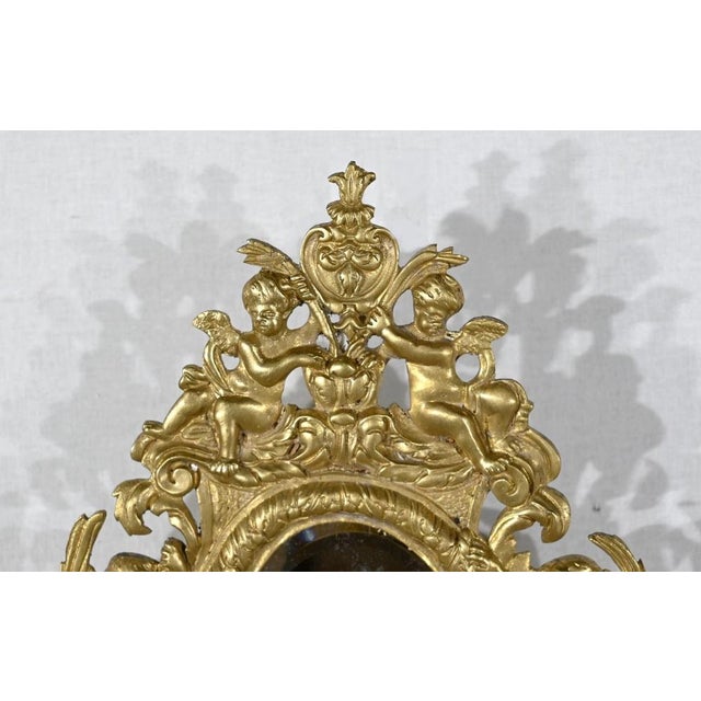 Napoleon III Gilded Bronze Wall Lights, Set of 2 For Sale - Image 5 of 18
