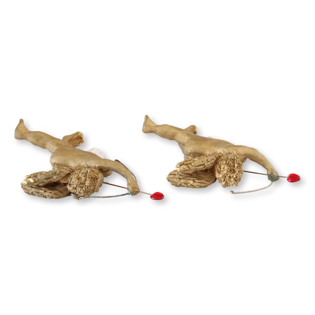 Florentine Cherub Bottle Stoppers, Pair For Sale - Image 4 of 4