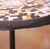 19th Century French Bistro Guéridon Table With Mosaic Top and Iron Base For Sale In Dallas - Image 6 of 10